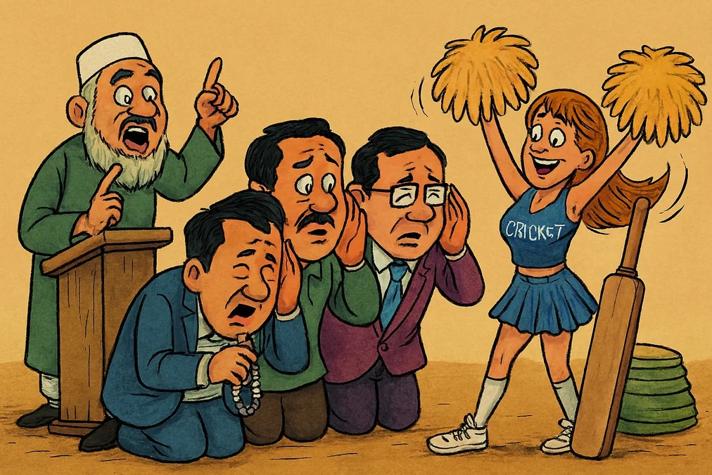 ইমানদণ্ড ও আইসিসির ইনসাফ: একখানা ব্যঙ্গগাঁথা