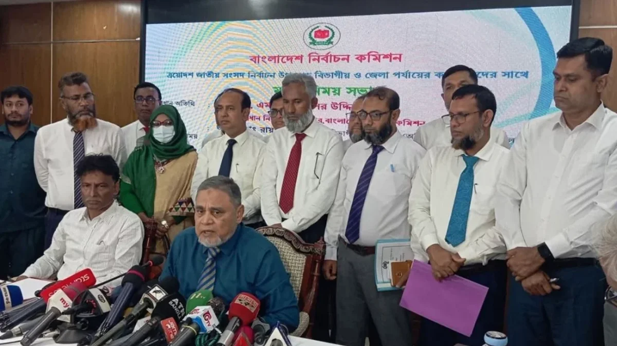 ডিসেম্বরের প্রথমার্ধেই নির্বাচনের তফসিল ঘোষণা হবে: সিইসি নাসির উদ্দিন