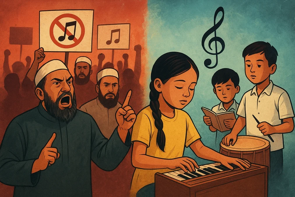 গানের ভয় আর ভণ্ডামির জয়গান