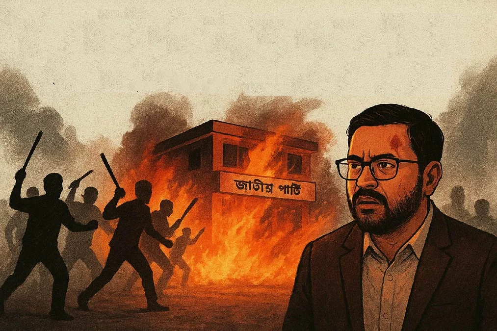মব বাহিনী ও সরকারের ছত্রছায়ায় জাতীয় পার্টি নিষিদ্ধের ছক
