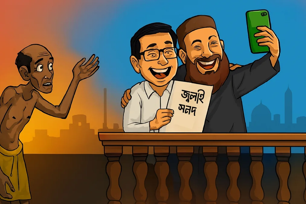 জুলাই সনদ: ব্যর্থতার ব্যালকনিতে সুশীলতার সেলফি