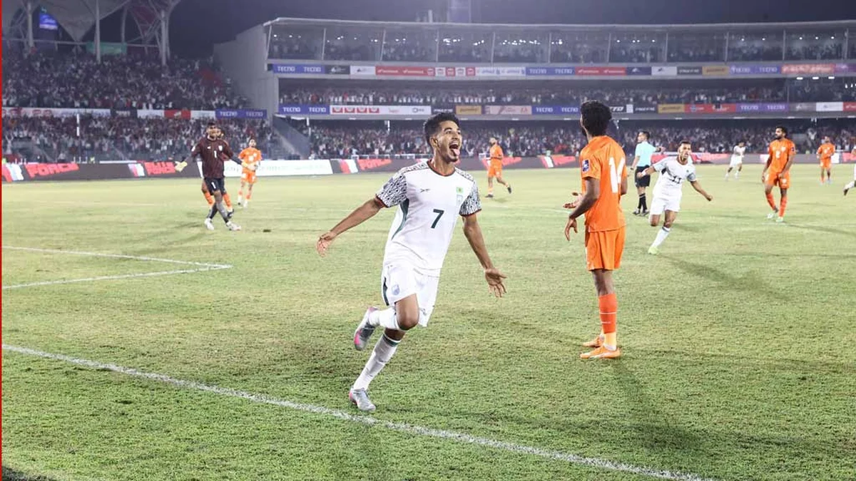 মোরসালিনের গোলে ২২ বছর পর ভারতকে হারাল বাংলাদেশ