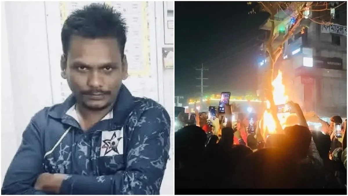 ভালুকায় হিন্দু পোশাক শ্রমিককে দলবদ্ধভাবে পিটিয়ে ও পুড়িয়ে হত্যা