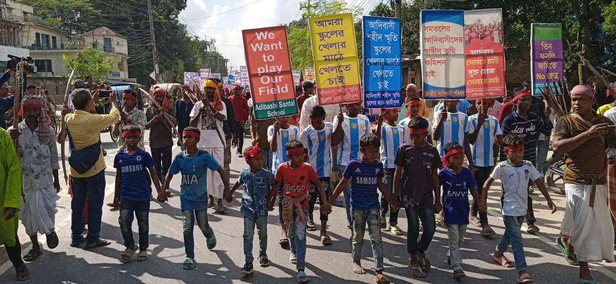 নয় বছরেও বিচার হয়নি তিন সাঁওতাল হত্যার