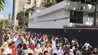 ঢাকায় আবারও আওয়ামী লীগের বড় মিছিল, আটক ৮ নেতা–কর্মী