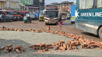 উপদেষ্টা আগমনের আগে তড়িঘড়ি সংস্কার, ঢাকা-সিলেট মহাসড়কে তীব্র যানজট