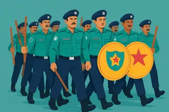 চাইনিজ রাইফেল নয়, ঢাল-লাঠি হাতে ডিউটিতে যেতে চান ডিএমপির পুলিশ সদস্যরা