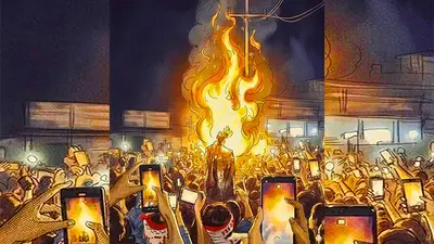 দীপু দাসের ঘটনার রেশ কাটতে না কাটতেই শরীয়তপুরে সংখ্যালঘু চিকিৎসককে আগুনে পুড়িয়ে হত্যার চেষ্টা