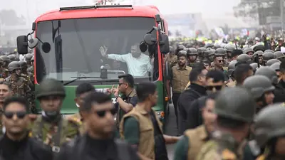 ৬৩১৪ দিন পর দেশে ফিরলেন তারেক রহমান