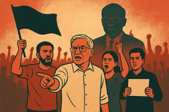 ইউনূস-বিএনপি-জামাতের পাতানো নির্বাচনের ষড়যন্ত্র বনাম জনগণের প্রতিরোধ